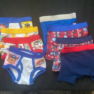 ***8 pairs boys underwear 2T-3T***